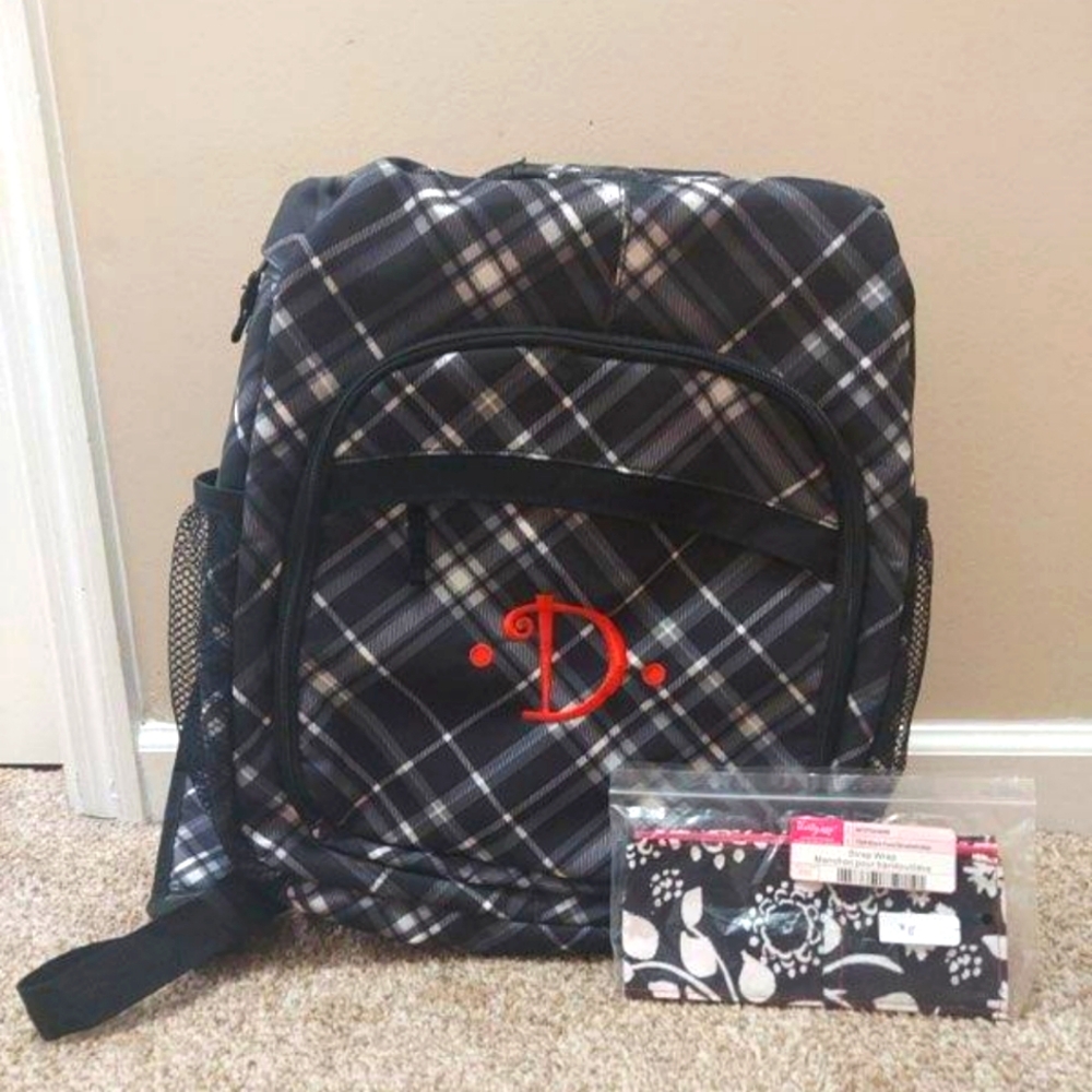 Thirty-One Backpack and Camera Strap NWT